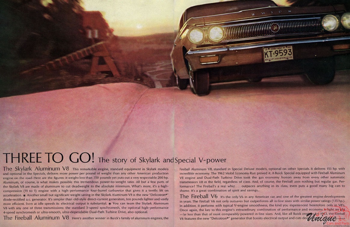 1963 Buick Trim-Size Models Brochure Page 5